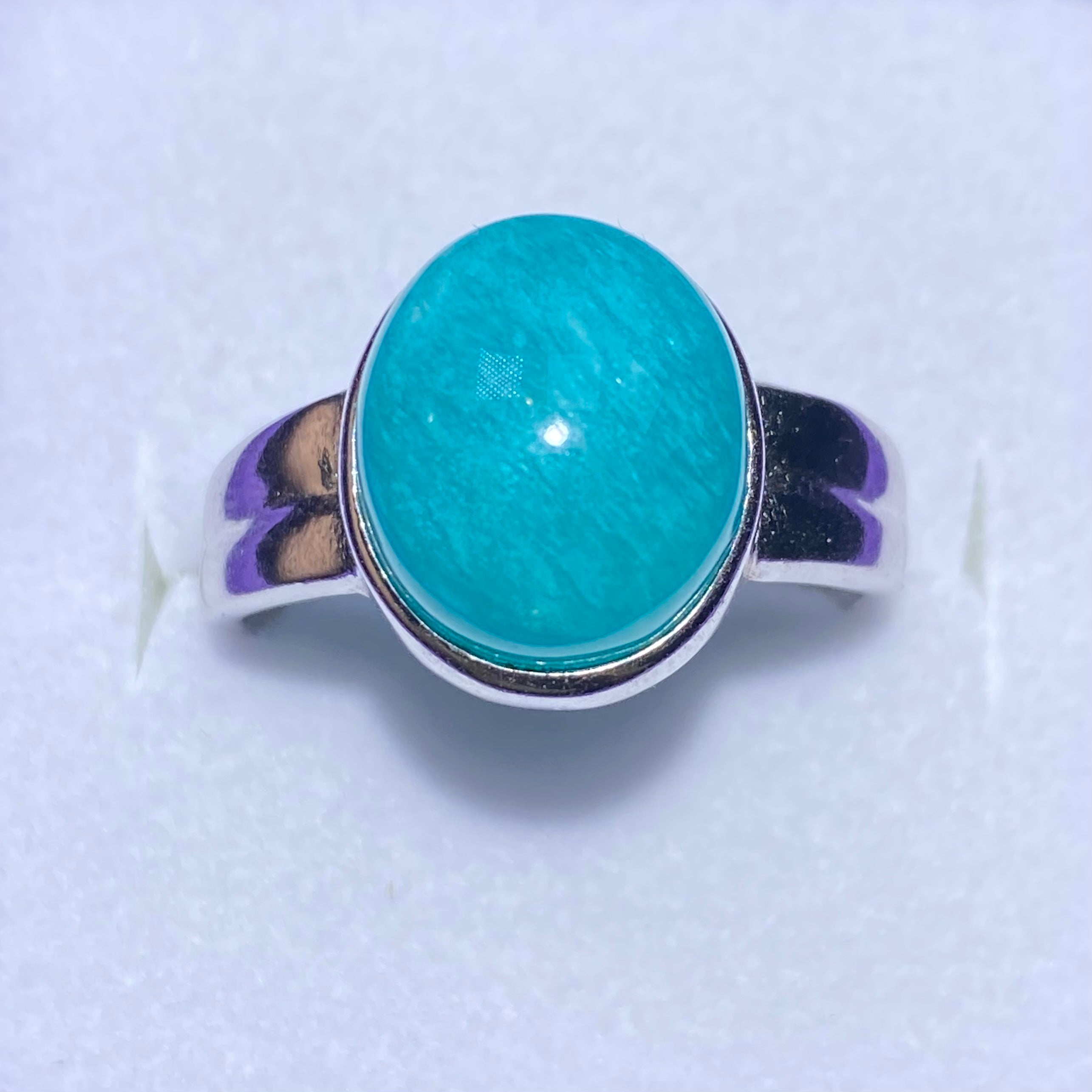 Amazonite S925 Ring