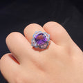 Amethyst Sterling Silver 925 Ring