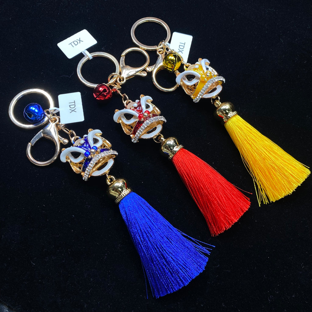 Traditional Chinese Lion Dance Keychain