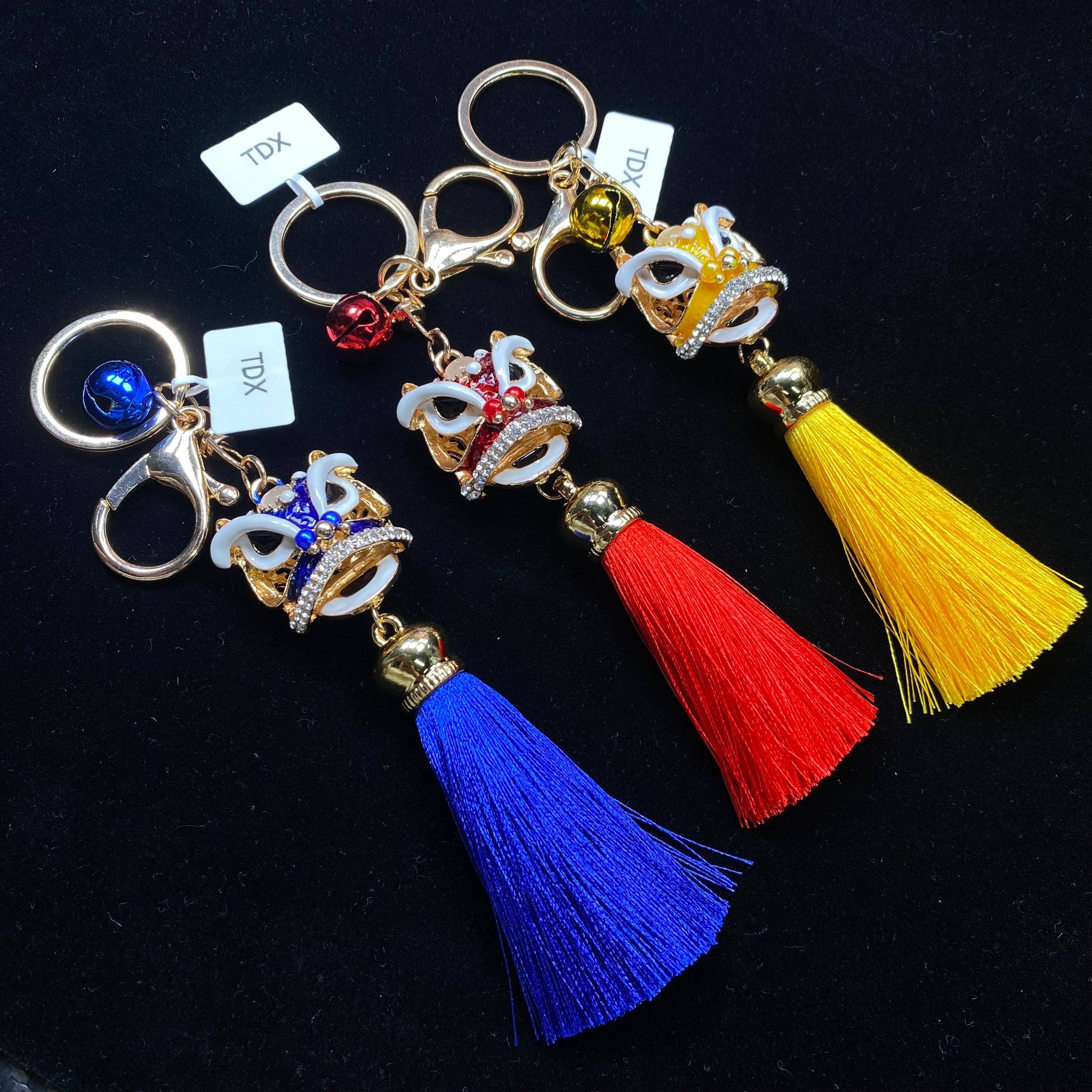 Traditional Chinese Lion Dance Keychain