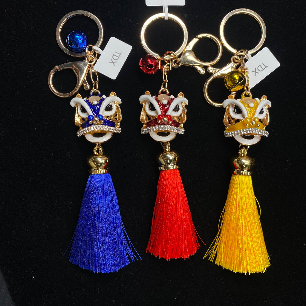 Traditional Chinese Lion Dance Keychain
