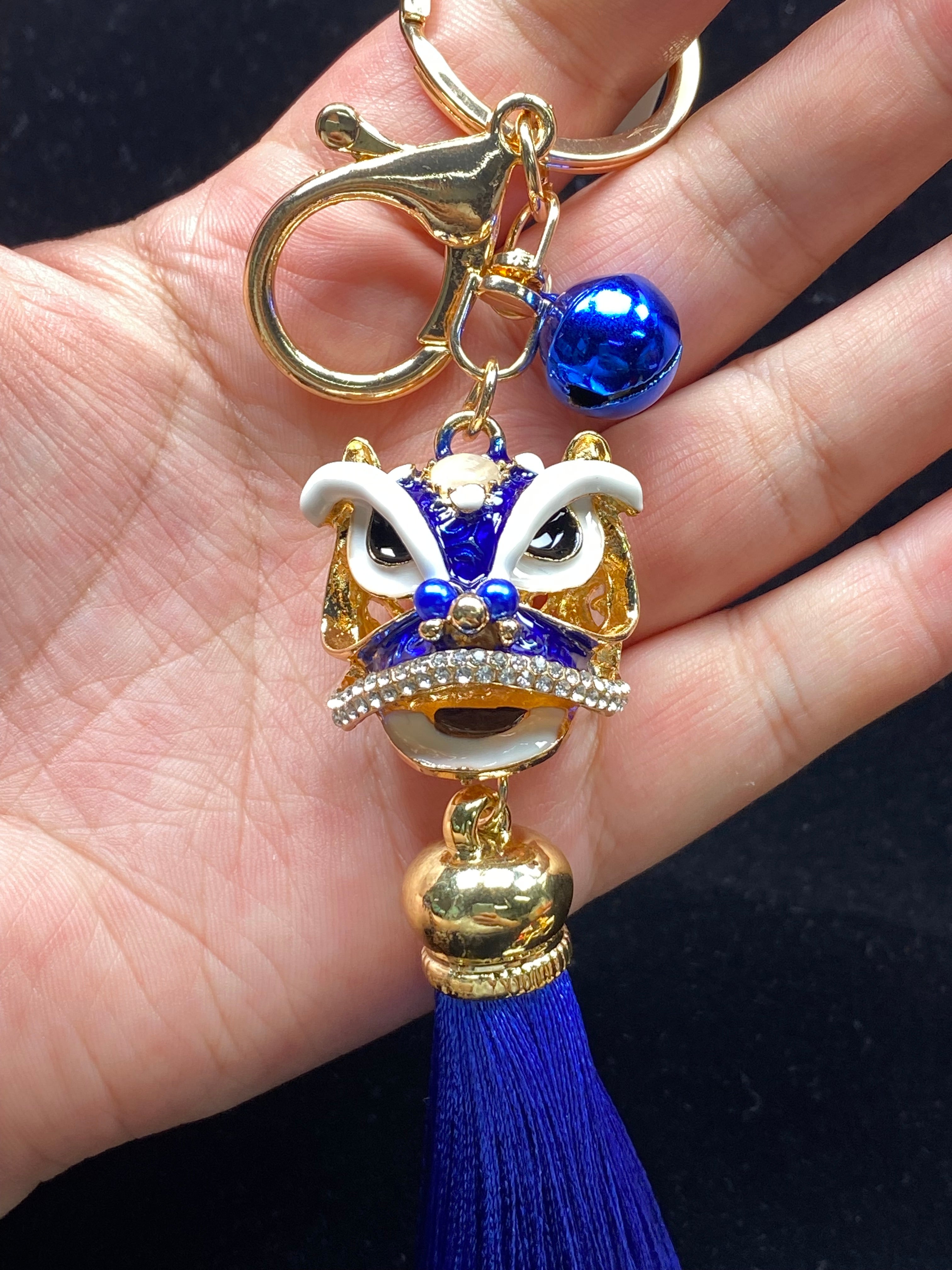 Traditional Chinese Lion Dance Keychain