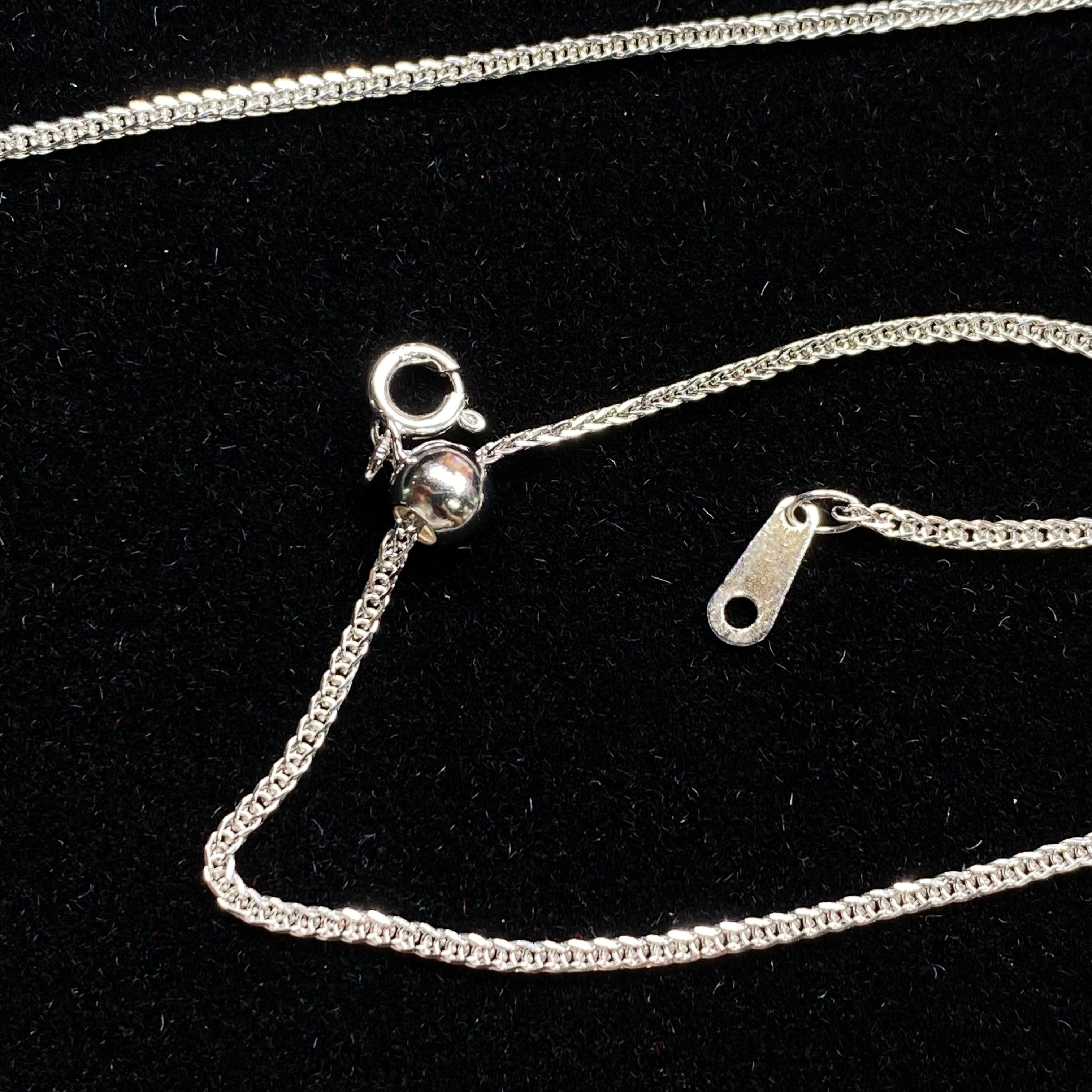 Adjustable Sterling Silver Chain - Versatile Necklace for Pendants